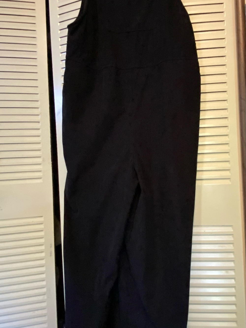 Sleek Black Sleeveless Jumpsuit